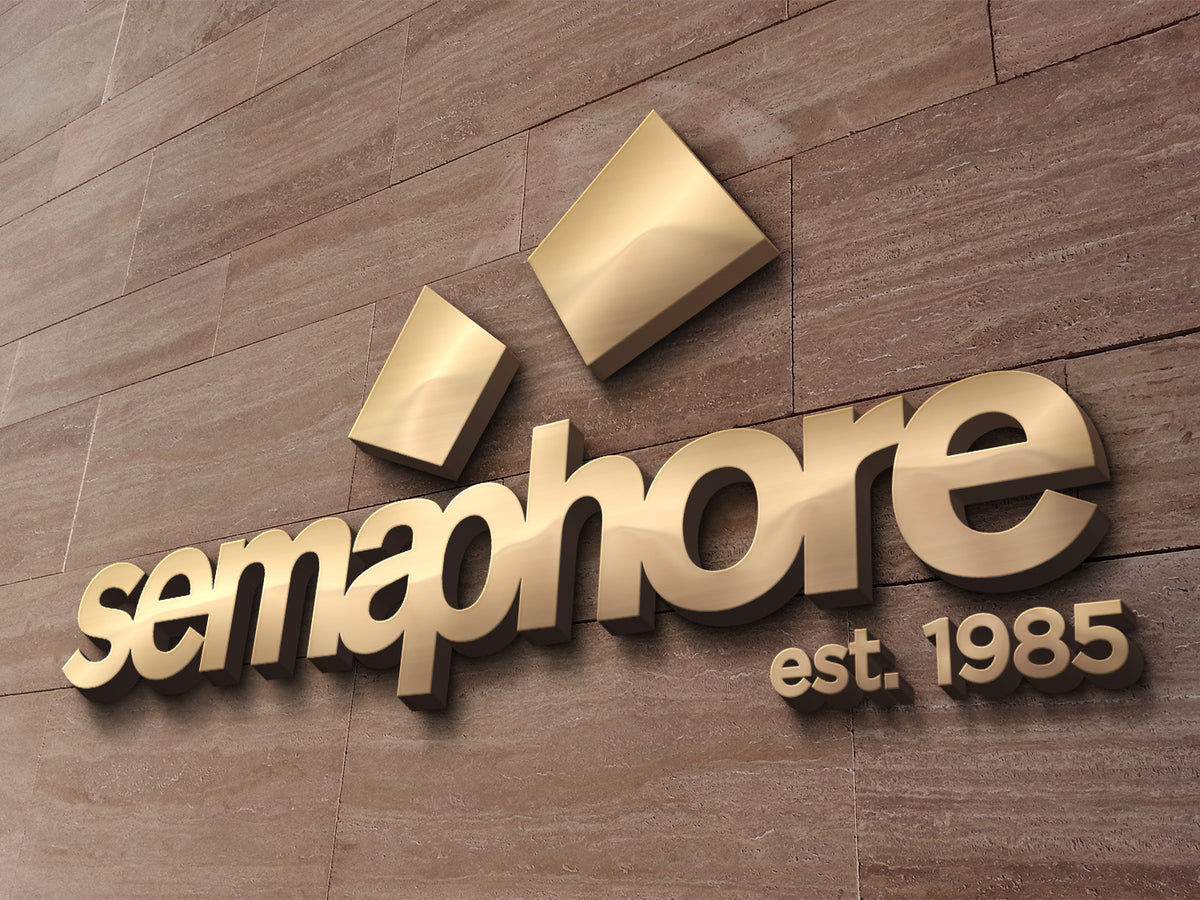 Stand Off Lettering – Semaphore Display