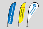 COVID-19 Essential Single Sided Flags